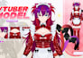 design your live2d model and rig for vtuber in anime style